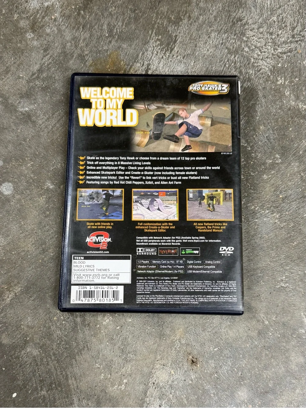 Tony Hawk’s Pro Skater 3 PS2 PlayStation 2 Tested